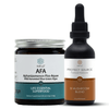 Blue Green Algae superfood and 8 mushroom blend immune supportinig product.